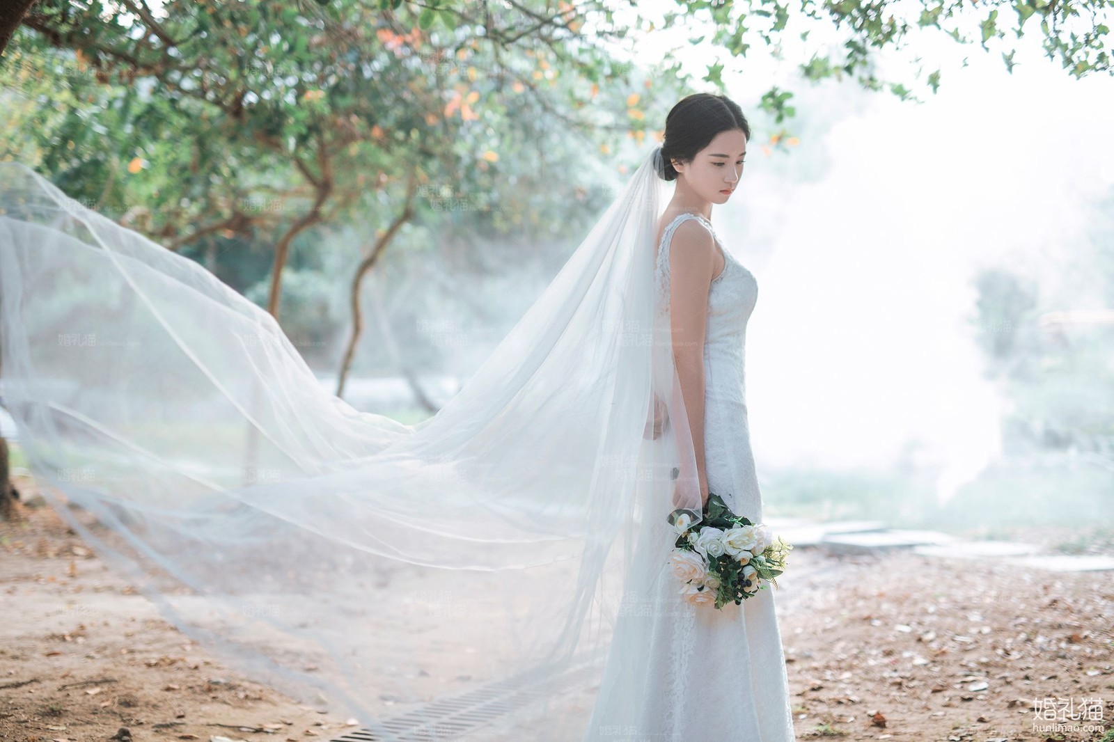 韩式婚纱照图片|园林结婚照,[韩式, 园林],深圳婚纱照,婚纱照图片